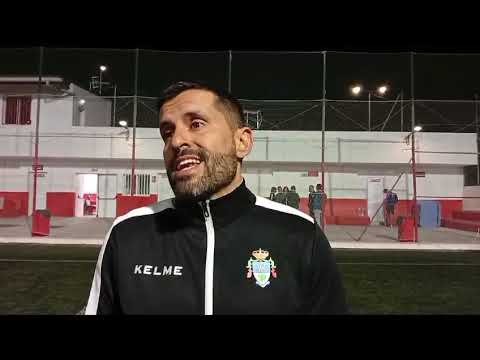 David Torres entrenador del CD Sauzal ante la UD Las Zocas, 17 enero 2025