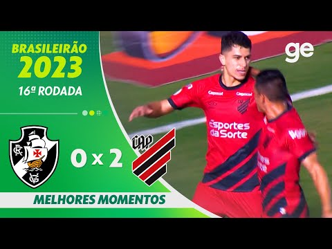 Gols e lances de Vasco da Gama x Athletico Paranaense