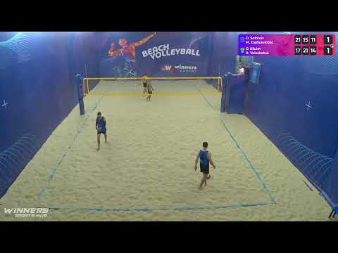 23:55 D. Safonov / M. Zapliusvichka - D. Kliuiev / R. Voloshchuk 15.08.2022|Winners Beach Volleyball