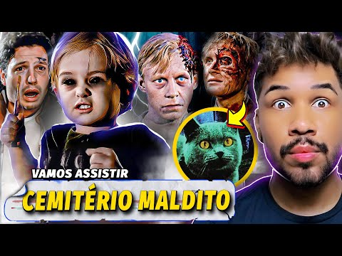 "O CEMITÉRIO MALDITO (1989)"  STEPHEN KING - TERROR + CURIOSIOSIDADES DOS BASTIDORES