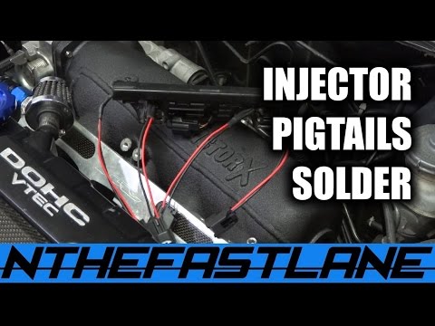 ▶️Injector Wire: How To Solder Bosch EV14 Pigtails🛠️(Honda,Acura,Toyota,Nissan,Ford,Dodge,Chevy)