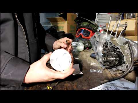 CRF250R Transmission + Crank shaft Assembly