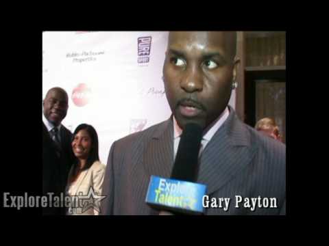 Gary Payton Seattle Supersonics Los Angeles Lakers