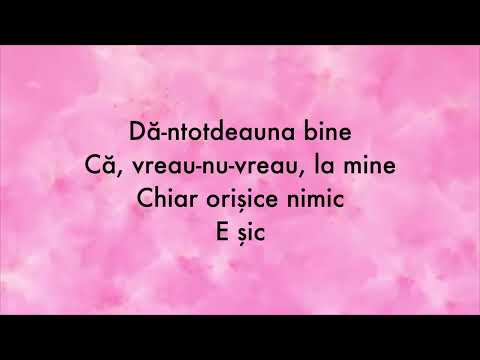 Iasmina Saraj - Sunt Șic Versuri (Cu Negativ)