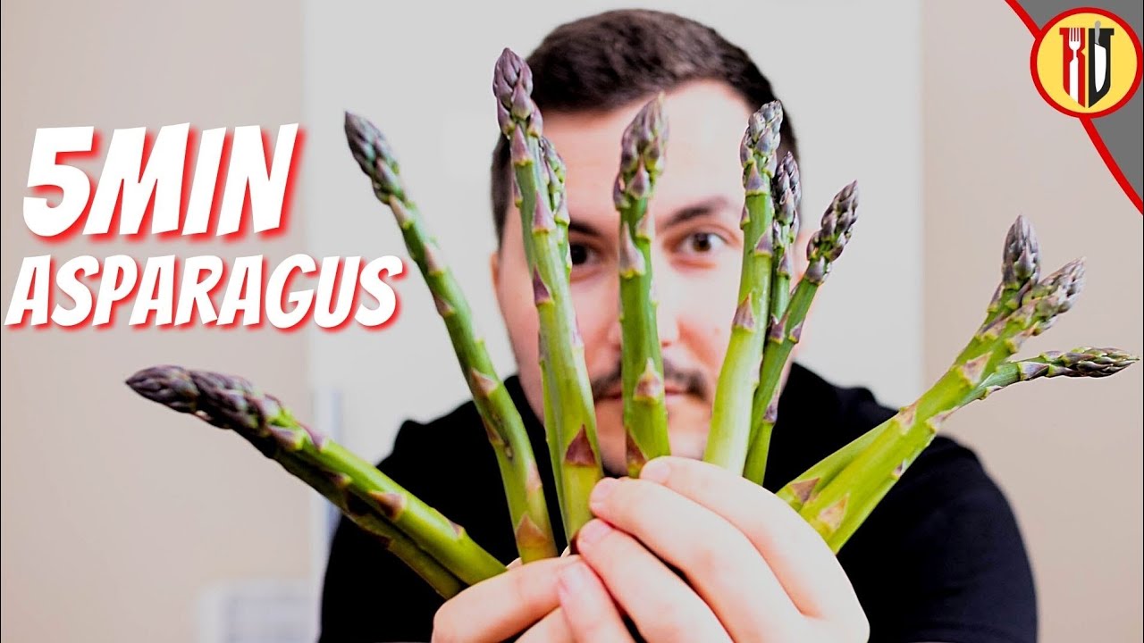 How to cook ASPARAGUS in less then 5 MINUTES #shorts