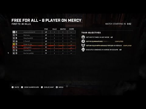 Gears 5: Competitive ffa on Mercy intense gameplay i clutched at the end!!#clutch