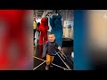 Toddler Goes Bananas Seeing Elmo In Real Life Shorts