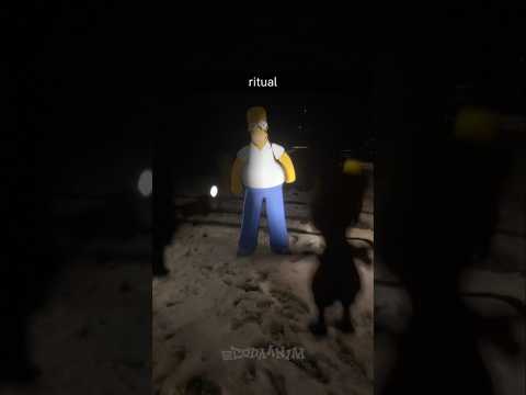 RITUAL ( You VS Homer Simpson Roblox Animation )