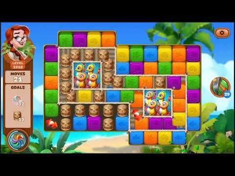 Lost Island Blast Adventure Level 1918 - NO BOOSTERS 🏝️ | SKILLGAMING ✔️