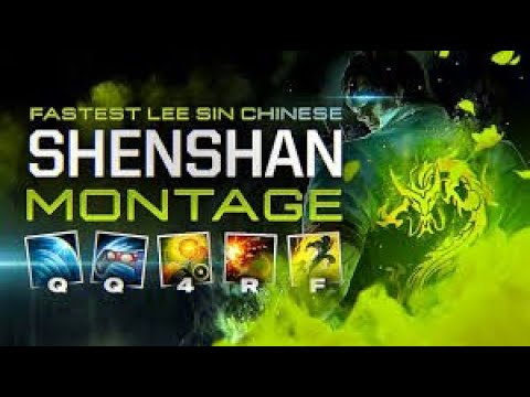 Shen Shan Montage - Fastest lee sin in the world - Best lee sin outplays 2020