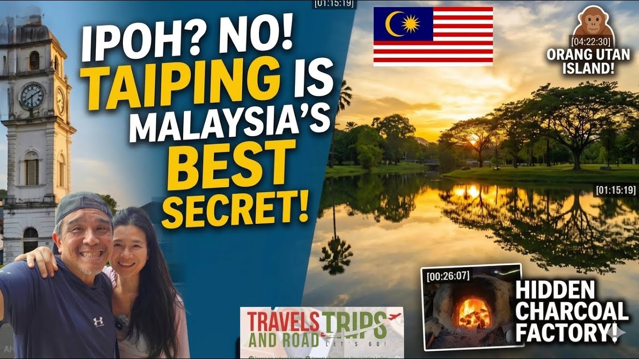 Taiping: This Underrated City in Malaysia Changed Our Mind | Taiping Travel Vlog