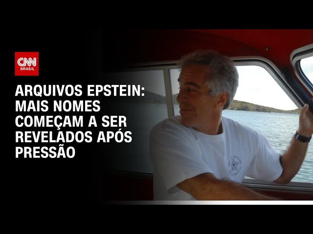 Caso Epstein: Após pressão, governo Trump revela mais nomes nos arquivos| BASTIDORES CNN