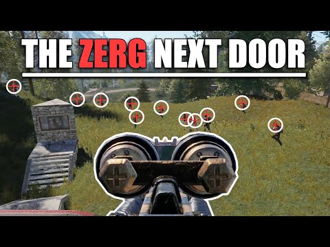 MAKING ENEMIES with a ZERG | Rust Solo Survival (1 of 6)
