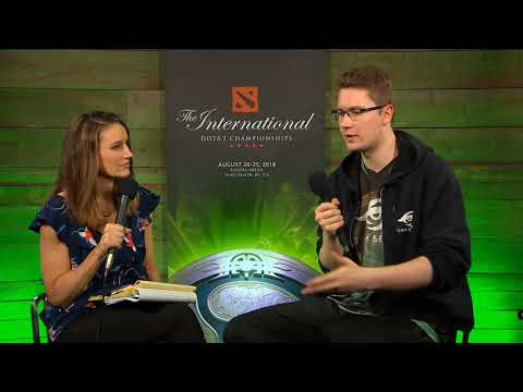 TI 8 main event   Interview Puppey after match vs VG