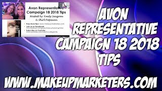 Avon Representative Campaign 18 2018 Tips