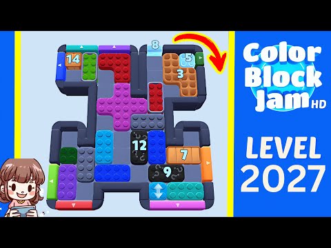 Color Block Jam Level 1126 (2027) Solution Walkthrough