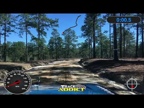 Sandblastt Rally 2018 V8 Rally Ranger SS #1 Hit Tree