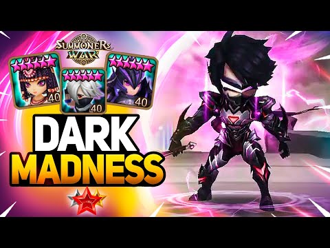 He Loves to Play with DARK MONSTERS - Summoners War