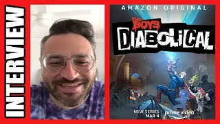 Eliot Glazer on THE BOYS PRESENTS: DIABOLICAL & adding camp to The Boys | Exclusive Interview video