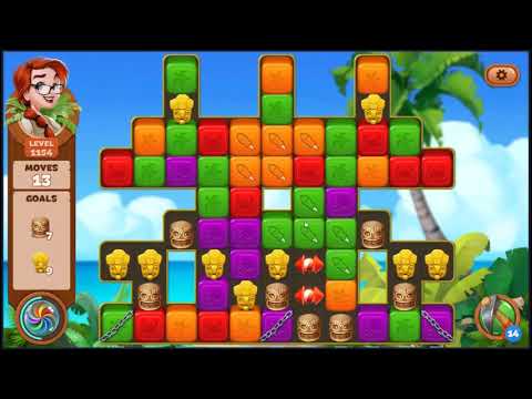 Lost Island Blast Adventure Level 1154 - NO BOOSTERS 🏝️ | SKILLGAMING ✔️