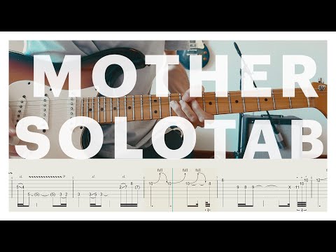 Pink Floyd Mother Solo Cover / Guitar Tab