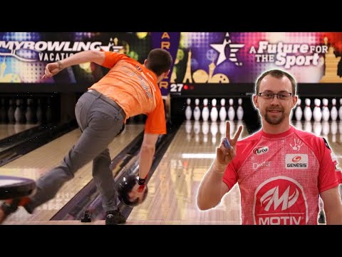 EJ Tackett Bowling Release in Slow Motion (PBA WSOB XI Edition)