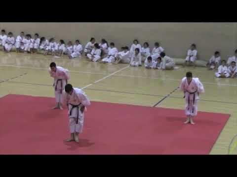 Unsu + Bunkai Shitō-ryū Exhibición