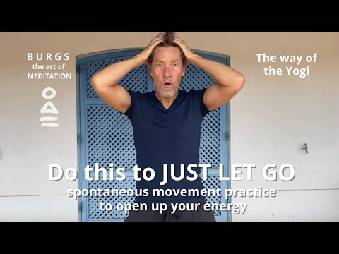 Burgs. Do this Simple Session to JUST LET GO and open up your energy