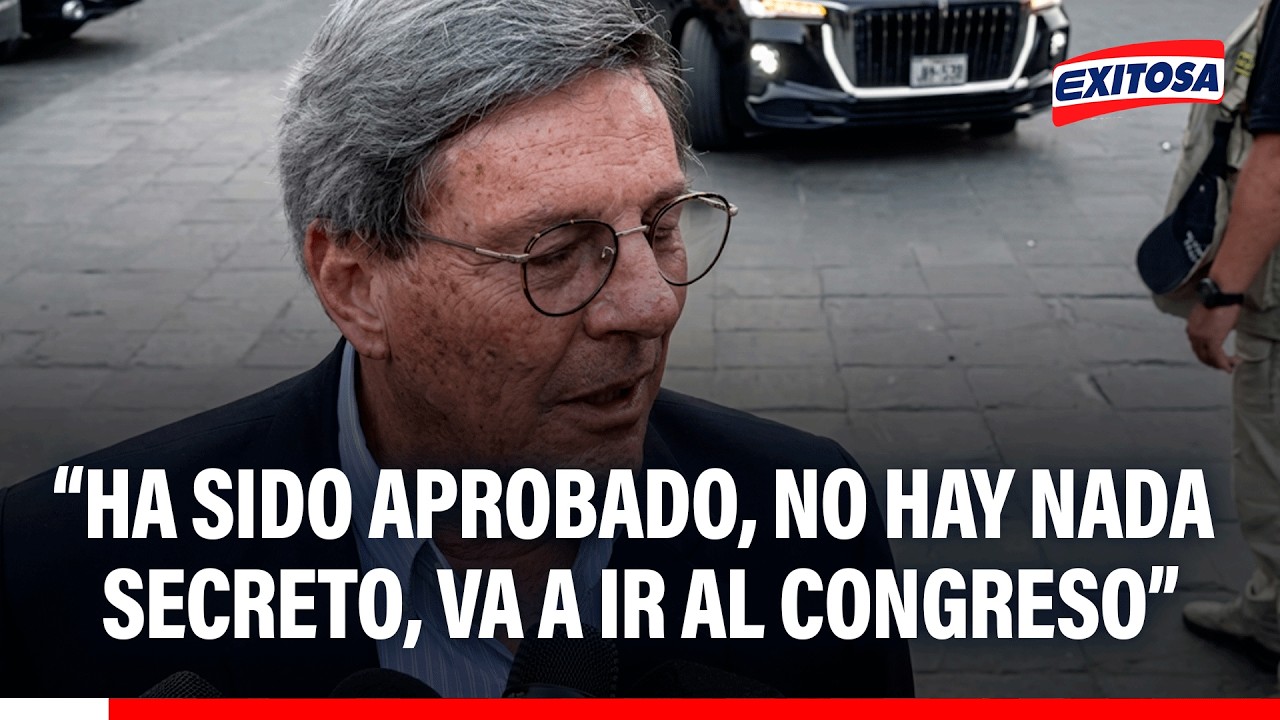 🔴🔵Pedido de facultades legislativas está listo , confirma Rafael Rey: “Irá al Congreso”