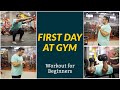 First Day at Gym | Workout for Beginners | Yatinder Singh