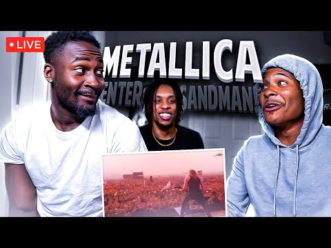 First Time Hearing "Metallica" Enter Sandman Live!