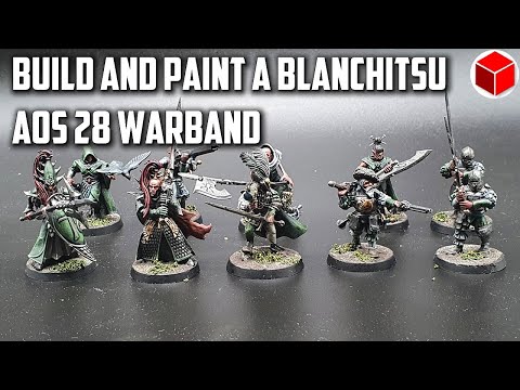 How I Built and Painted A Blanchtisu/AOS 28 Cities of Sigmar Warband for Warcry