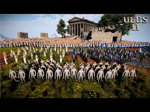 5,150 HEROES DEFEND MT OLYMPUS FROM 3,000,000 EVILS | Ultimate Epic Battle Simulator 2 | UEBS 2