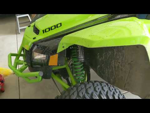 Textron/Arctic Cat Wildcat XX Front Sway Bar elimination