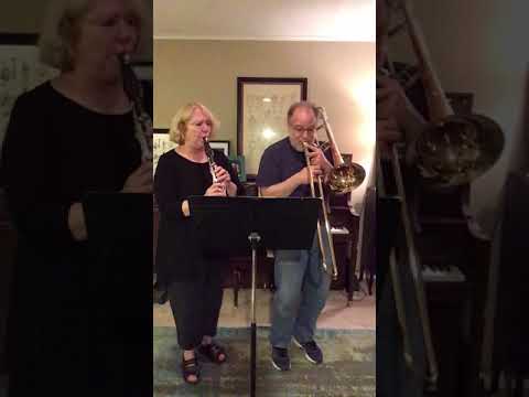 5/15/2020 Bedtime With Bach - Karla Fournier, clariney & Mike Underwood, trombone
