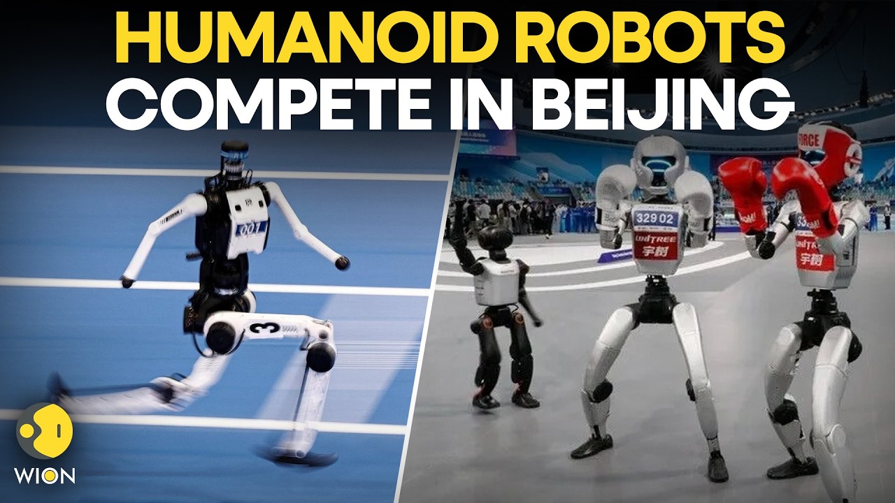 LIVE: Historic World Humanoid Robot Games Begins In China | WION