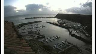 preview picture of video 'Time-lapse Vila do Porto - Santa Maria (Açores)'