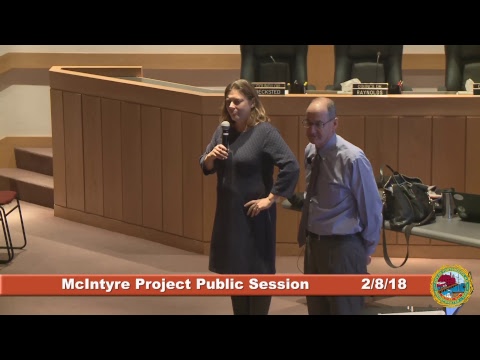McIntyre Project Public Session 2.8.2018 Part 1