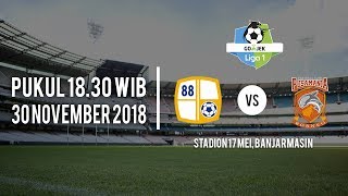 Live Streaming Indosiar Barito Putera vs Borneo FC, Jumat Pukul 18.30 WIB