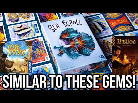 Sea Scroll Review - Lost Cities & Biblios Vibes!