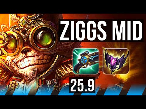 ZIGGS vs CASSIOPEIA (MID) | EUNE Master | 25.9