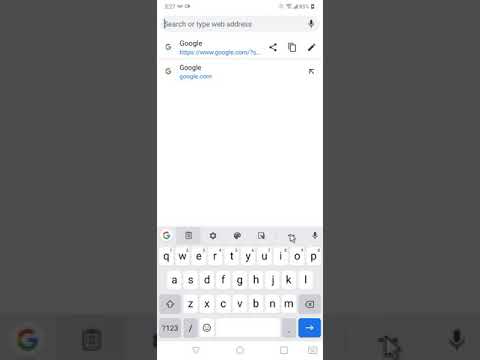 LG K51 Floating Keyboard - How to enable
