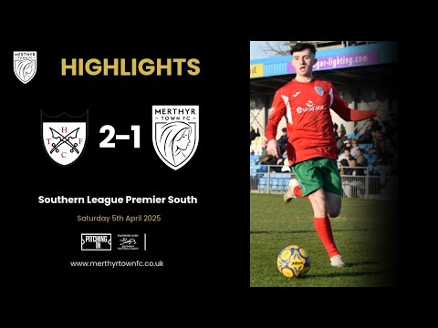Hanwell Town 2-1 Merthyr Town | Southern League Premier South 2024/25 | Highlights