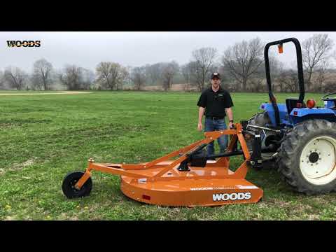 Woods® RC-Series Single-spindle Rotary Cutter | Easy Hook Up