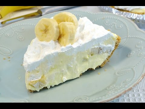Banana Cream Pie Recipe - Banana Pudding Pie |...