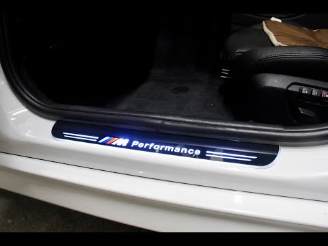 BMW LED DOOR SILL LIGHTS STEP BY STEP (DETAILED)...