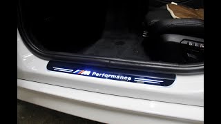 BMW LED DOOR SILL LIGHTS STEP BY STEP (DETAILED) INSTALL
