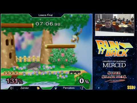 RiB Melee Singles Losers Final: Zander (Fox) Vs. Pancakes (Marth)