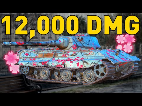 12,000 DAMAGE - E 50 - World of Tanks