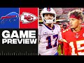 Josh Allen & Bills FACE OFF With Patrick Mahomes & Chiefs In REMATCH I FULL GAME PREVIEW